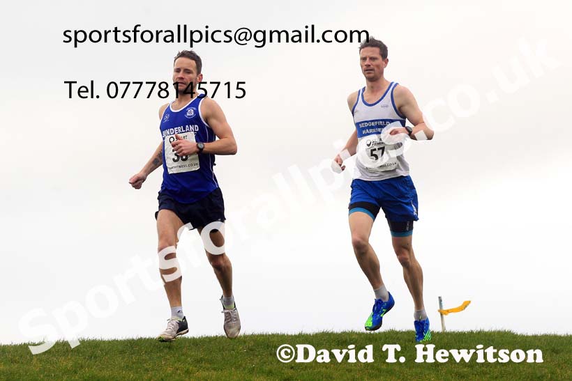 Mens 35 to 64 2023 NEMAA Cross Country, Croft Circuit, North Yorkshire. Photo: David T. Hewitson/Sports for All Pics